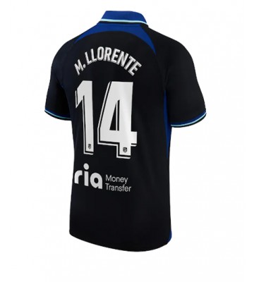 Atletico Madrid Marcos Llorente #14 Bortedrakt 2022-23 Kortermet